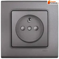 Viko Linnera Life Granit Grisi UPS Priz Mekanizma Kapak (Çerçeve Hariç) 90442045